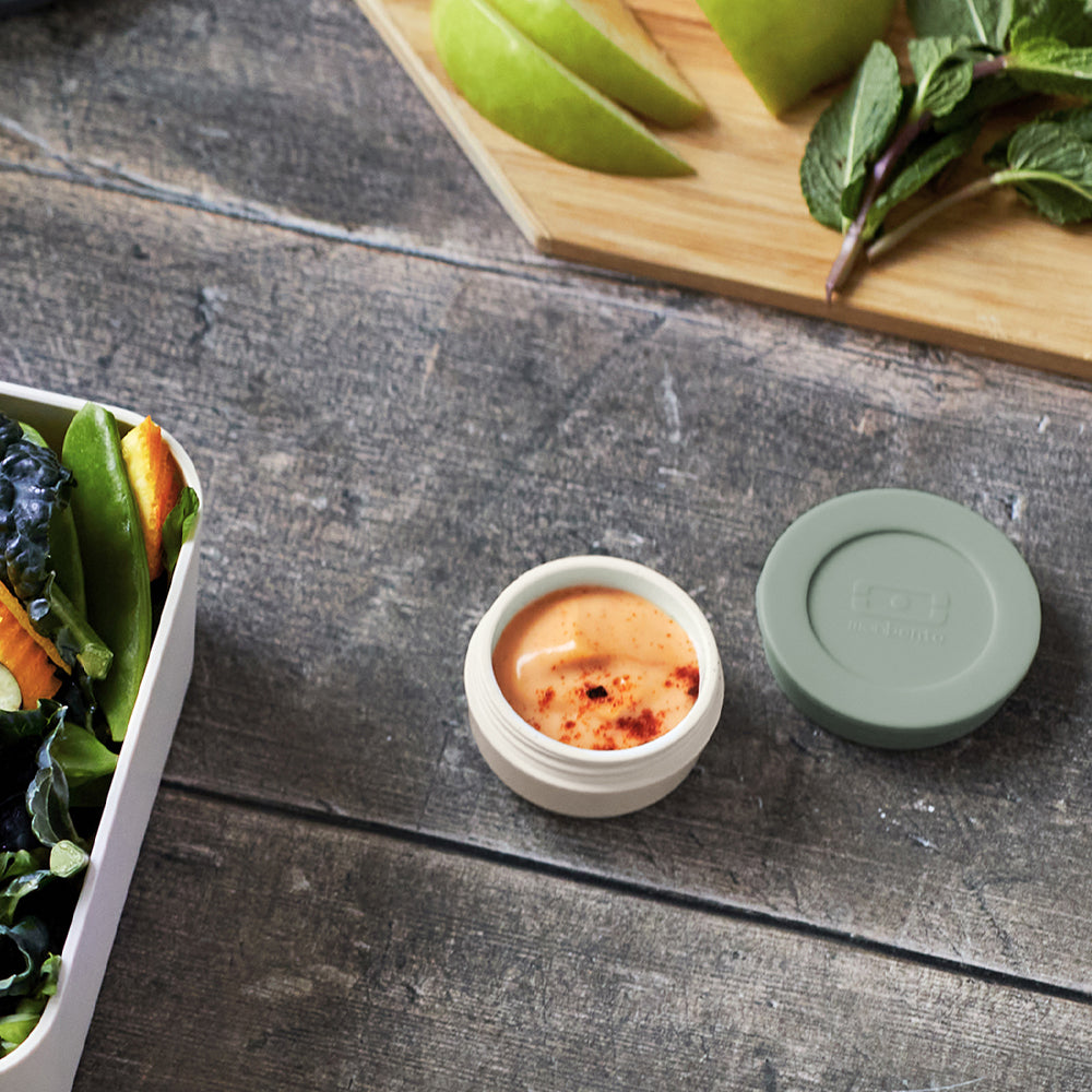 Monbento Mb Temple M Sauce Cup - Green Natural