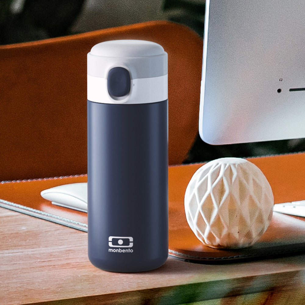 Monbento Mb Pop Insulated Bottle - Blue Infinity