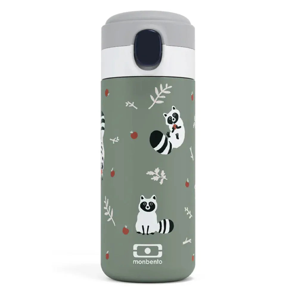 Monbento Mb Pop Insulated Bottle - Raccoon