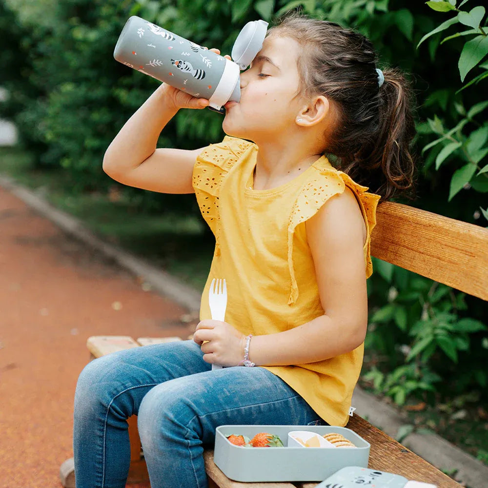 Monbento Mb Pop Insulated Bottle - Raccoon