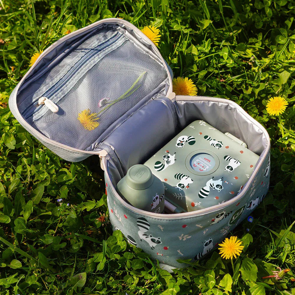 Monbento Mb Frosty Kids Insulated Lunch Bag - Raccoon