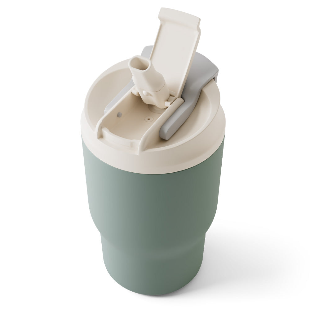 Monbento Travel Mug S - Green Natural