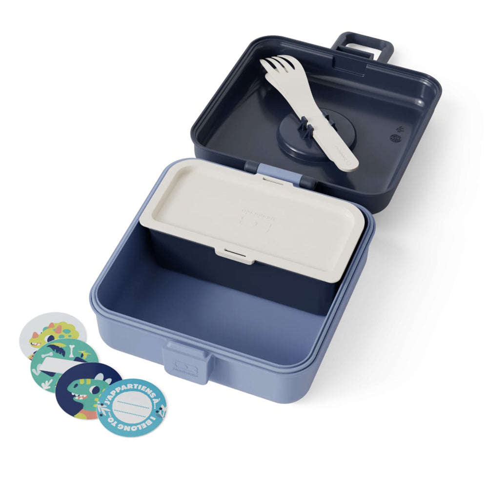 Monbento Mb Sandwich Lunch Box Snacky - Blue Infinity
