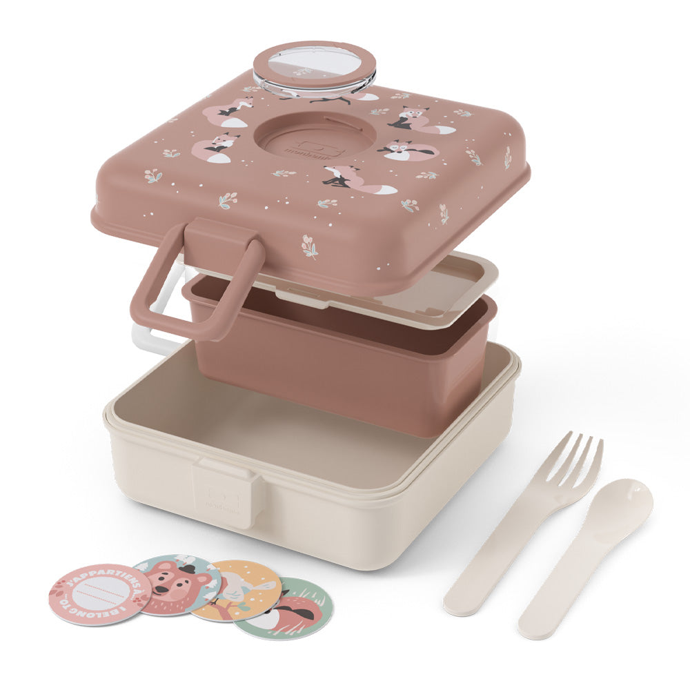 Monbento Mb Sandwich Lunch Box Snacky - Fox