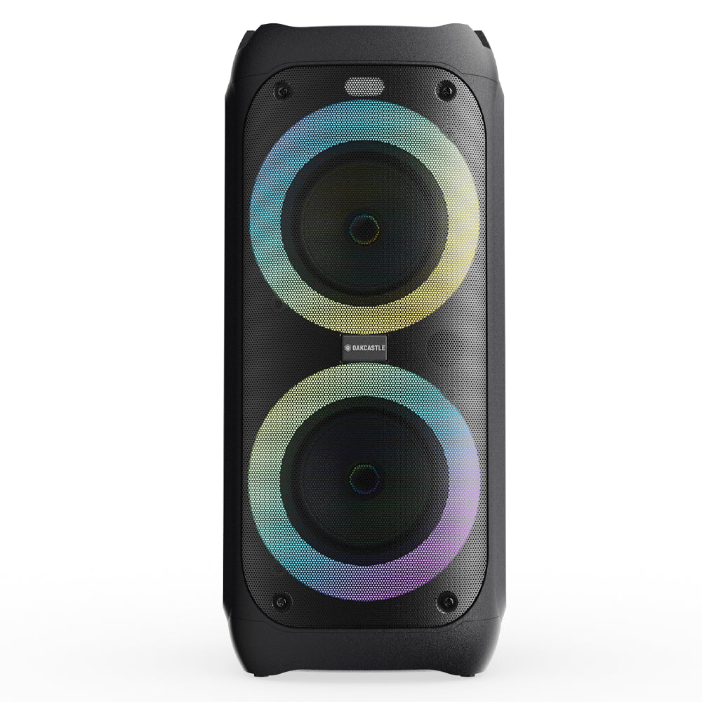 Majority PS200 - Party Speaker 100w Bluetooth Karaoke-DJ-Party-PA System - Black