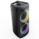 Bluetooth Speakers: Majority PS200 - Party Speaker 100w Bluetooth Karaoke-DJ-Party-PA System - Black