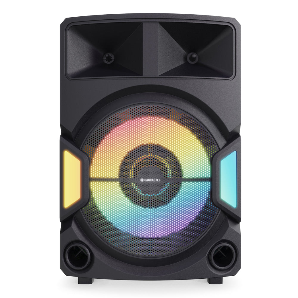 Bluetooth Speakers: Majority PS500 - PA System 150w Bluetooth Karaoke-DJ-Party-PA System - Black