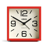 Newgate Cube Mantel Clock-Fire Engine Red