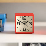 Newgate Cube Mantel Clock-Fire Engine Red
