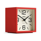 Newgate Cube Mantel Clock-Fire Engine Red