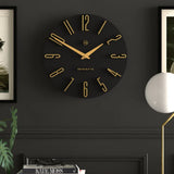 Newgate Empire State Wall Clock-Black