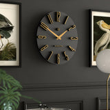 Newgate Empire State Wall Clock-Black