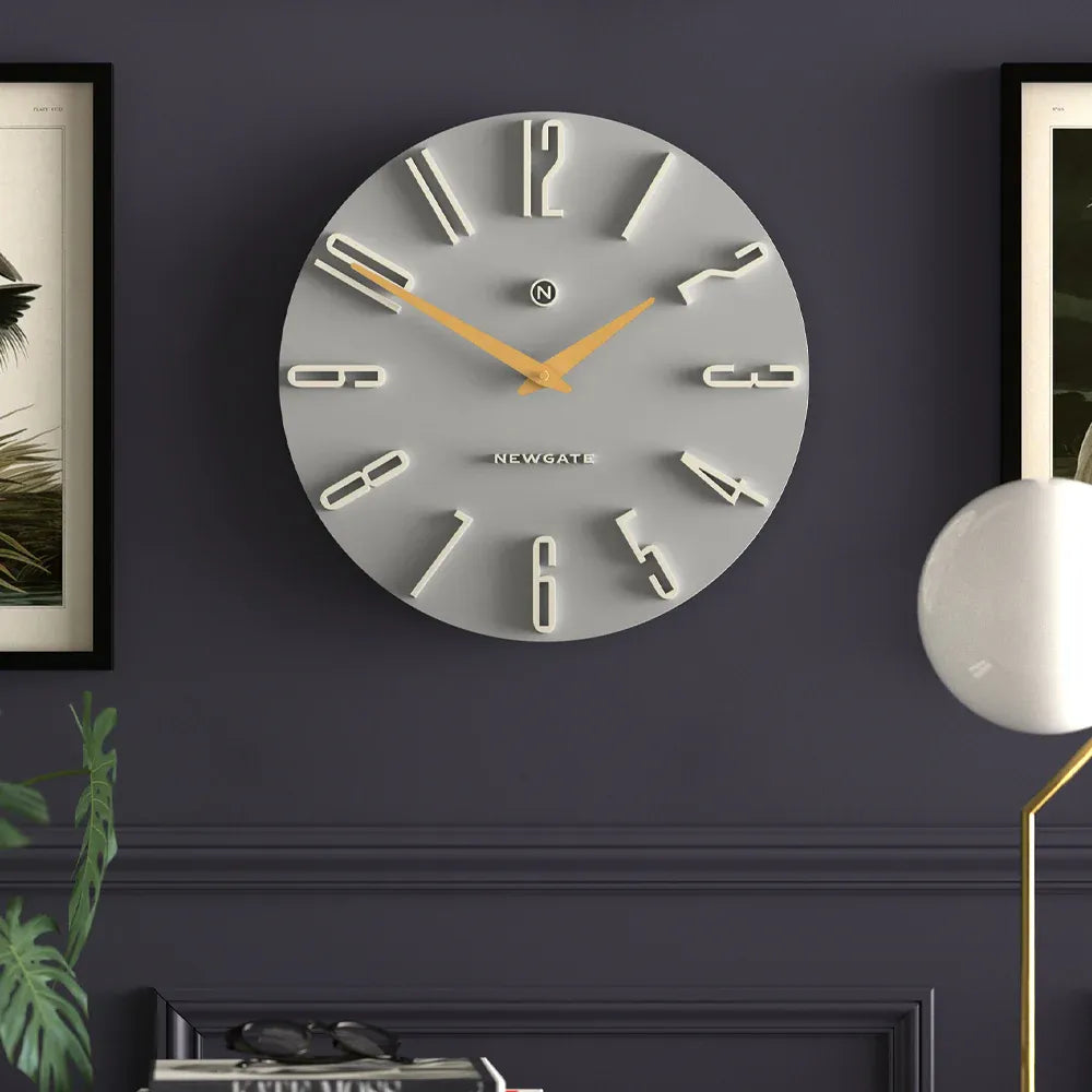 Newgate Empire State Wall Clock-Grey
