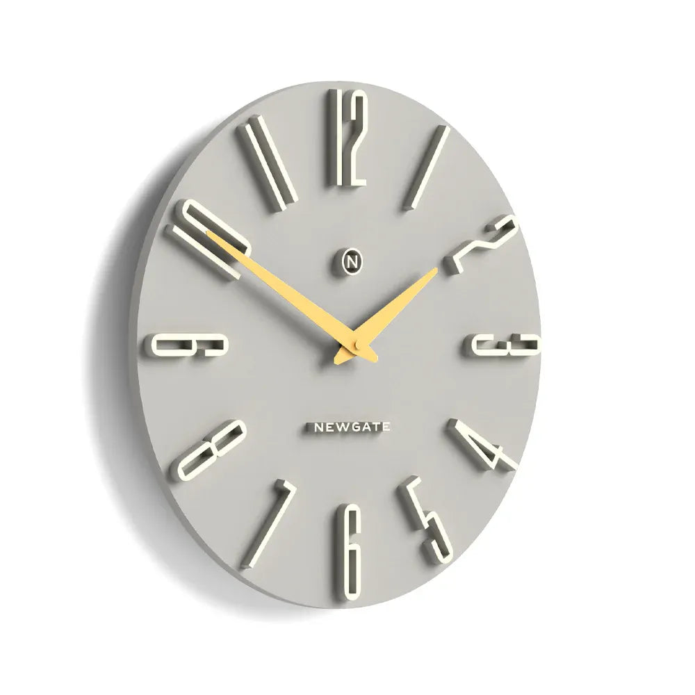 Newgate Empire State Wall Clock-Grey