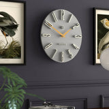 Newgate Empire State Wall Clock-Grey