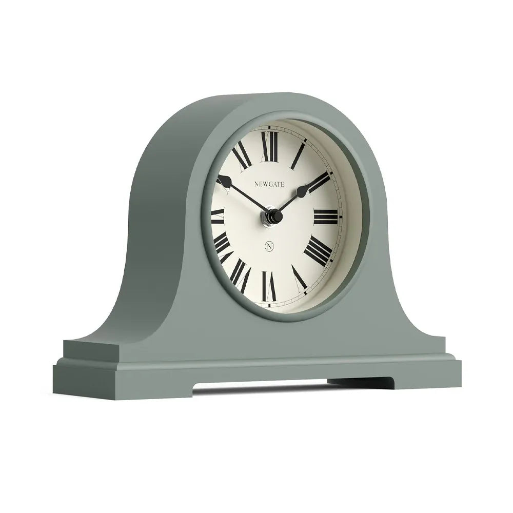 Newgate Broadway Mantel Clock-Asparagus Green
