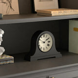 Newgate Broadway Mantel Clock-Black