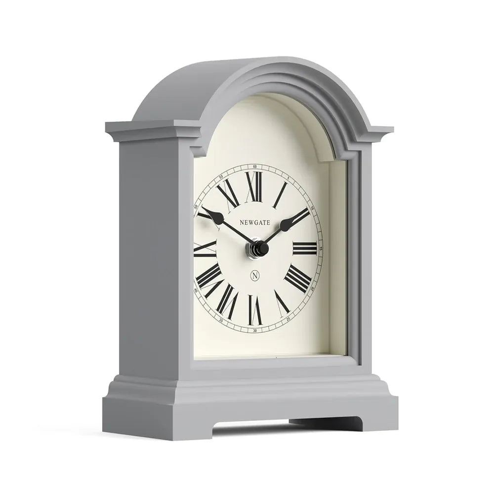 Newgate Fillmore Mantel Clock-Clockwork Grey