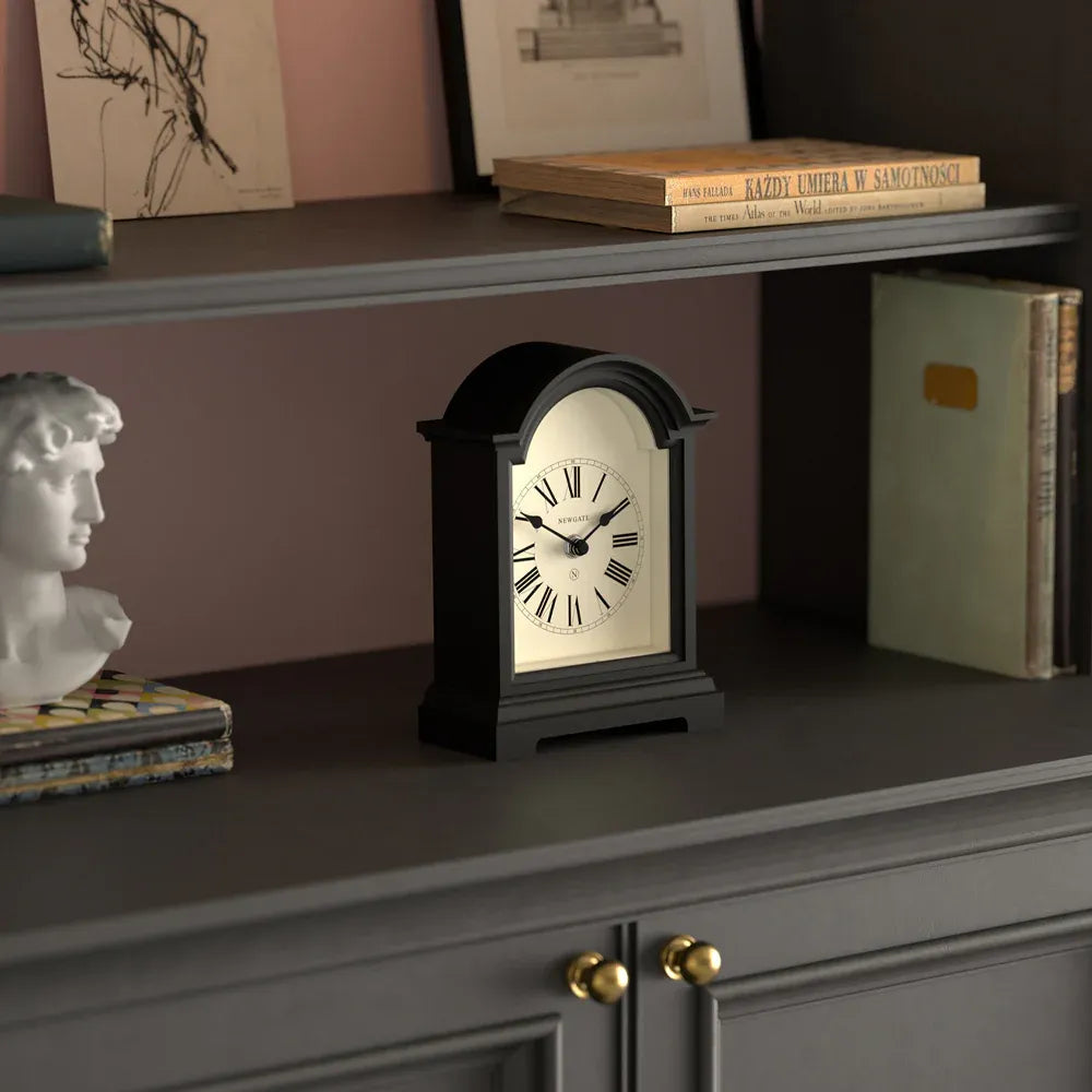 Newgate Fillmore Mantel Clock-Black