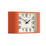 Newgate Mini Metro Mantel Clock-Pumpkin Orange