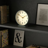 Newgate Q Mantel Clock-Asparagus Green
