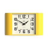 Newgate Metro Wall Clock-Yellow