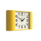 Newgate Metro Wall Clock-Yellow