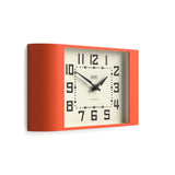 Newgate Metro Wall Clock-Pumpkin Orange