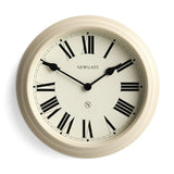 Newgate Notting Hill Wall Clock-Vanilla Cream