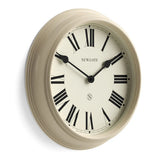 Newgate Notting Hill Wall Clock-Vanilla Cream