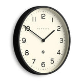 Newgate Number Two Echo Wall Clock-Black