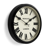 Newgate Spitalfields Wall Clock-Black