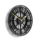 Newgate Warehouse Wall Clock-Black