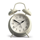 Clocks: Newgate New Covent Garden Alarm Linen White