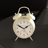 Clocks: Newgate New Covent Garden Alarm Linen White