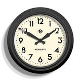 Clocks: Newgate 50S Electric Clock Black