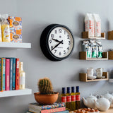 Clocks: Newgate 50S Electric Clock Black
