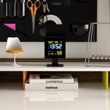 Clocks: Newgate Monolith Lcd Alarm Clock Black
