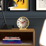 Clocks: Newgate Railway Mantel Clock Cheeky Yellow