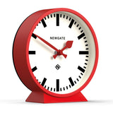 Clocks: Newgate Railway Mantel Clock Fire Engine Red