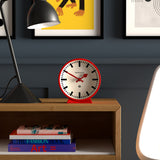 Clocks: Newgate Railway Mantel Clock Fire Engine Red