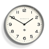 Clocks: Newgate Number One Clock Echo Posh Grey