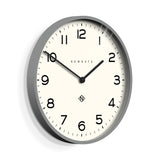 Clocks: Newgate Number One Clock Echo Posh Grey