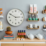 Clocks: Newgate Number One Clock Echo Posh Grey