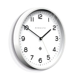 Clocks: Newgate Number Three Echo Clock Silicone White