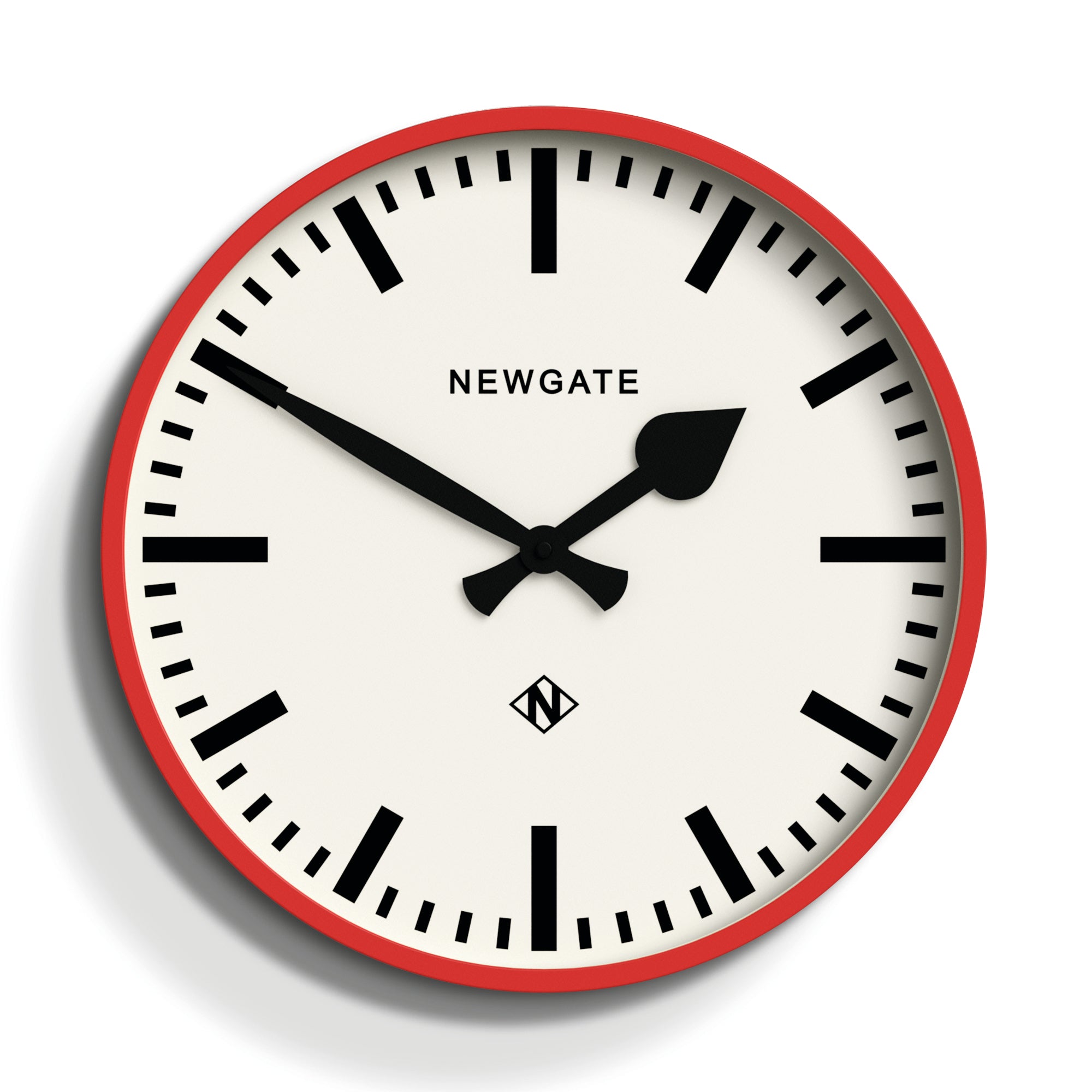 Clocks: Newgate Railway Clock Red