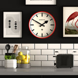 Clocks: Newgate Railway Clock Red