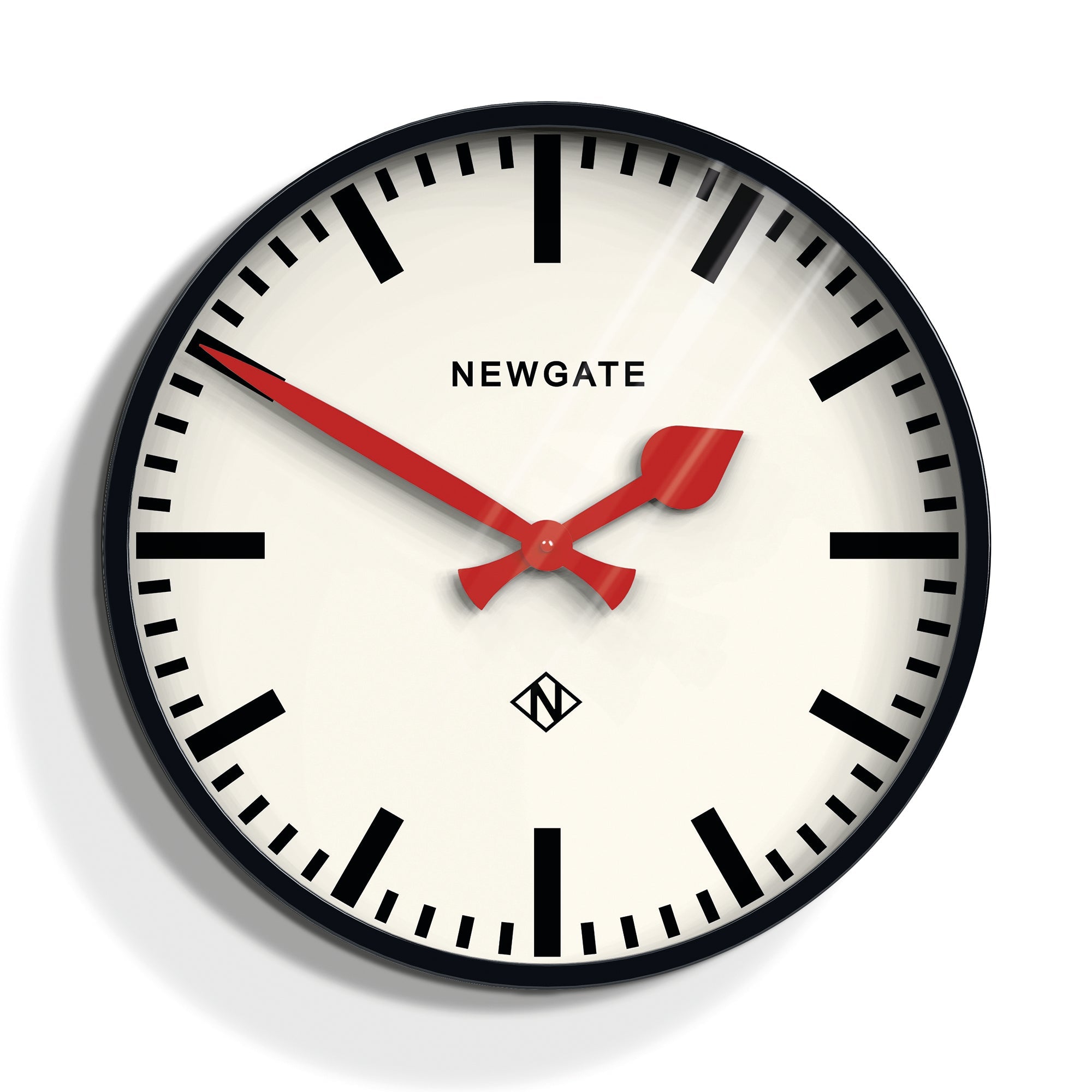 Clocks: Newgate Putney Clock Black