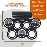 3rd Avenue Roll Up Drum Kit