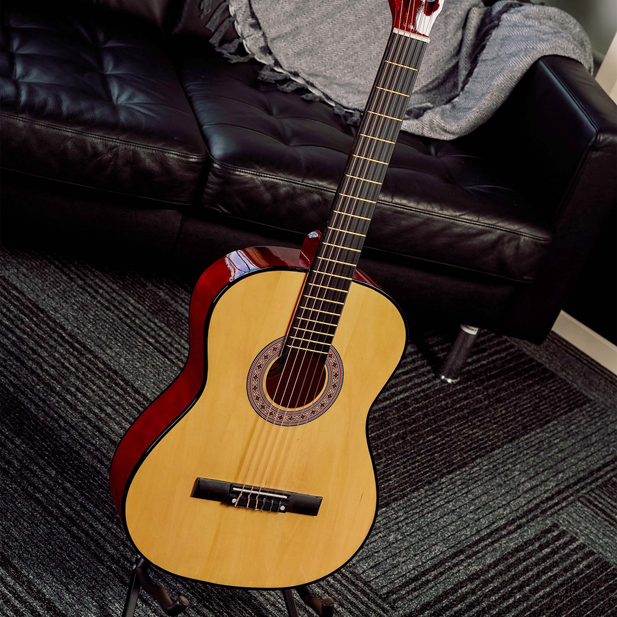 Audio Accessories: 3rd Avenue Full Size Classical Guitar Pack - Natural
